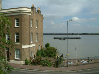 River view from Thames House c 320